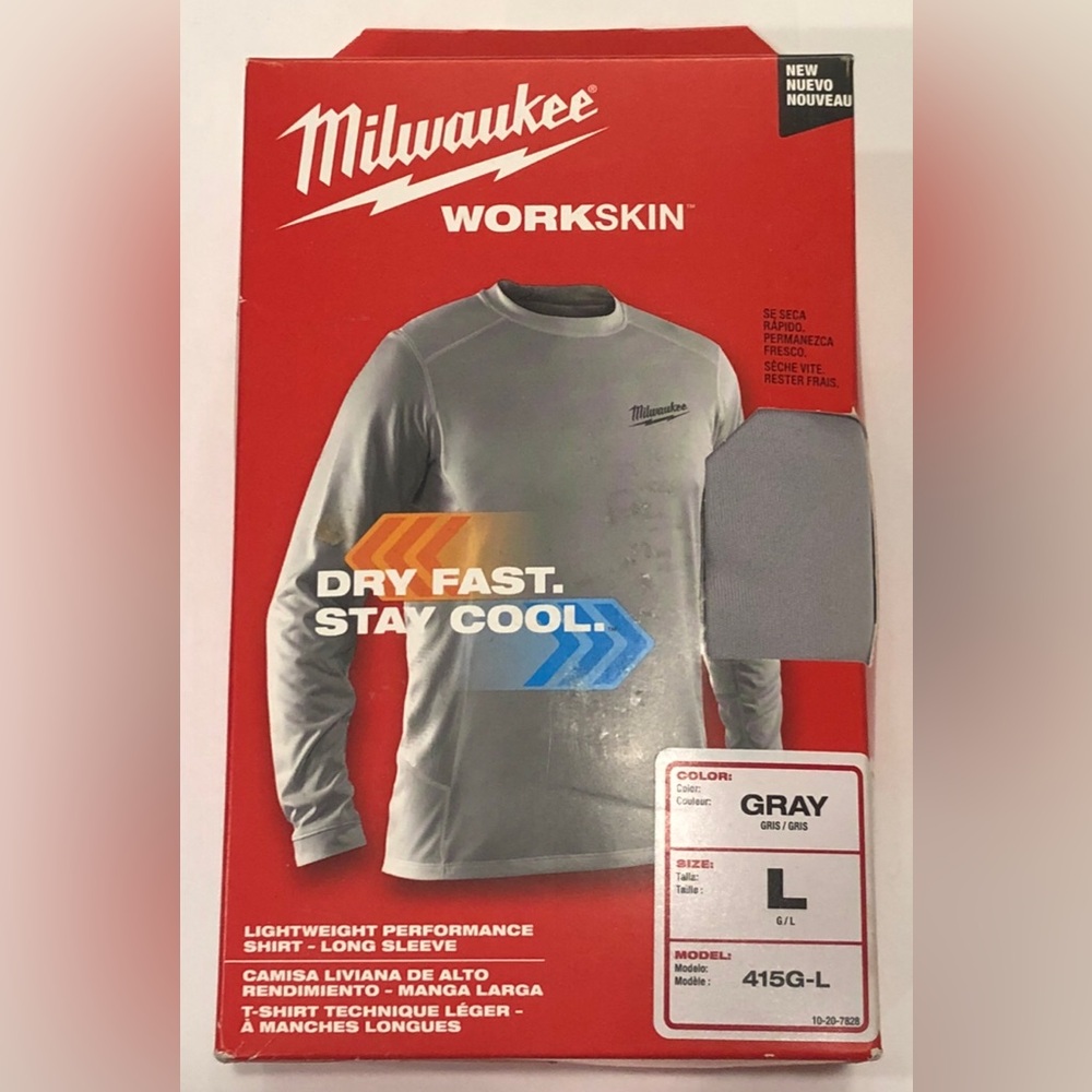 New Milwaukee Workskin Long Sleeve Shirt